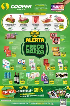 Pré-Visualização do folheto "Cooper ofertas FdS Alerta de Preços SUPER" da loja Cooper válido a partir de 22/05/2026