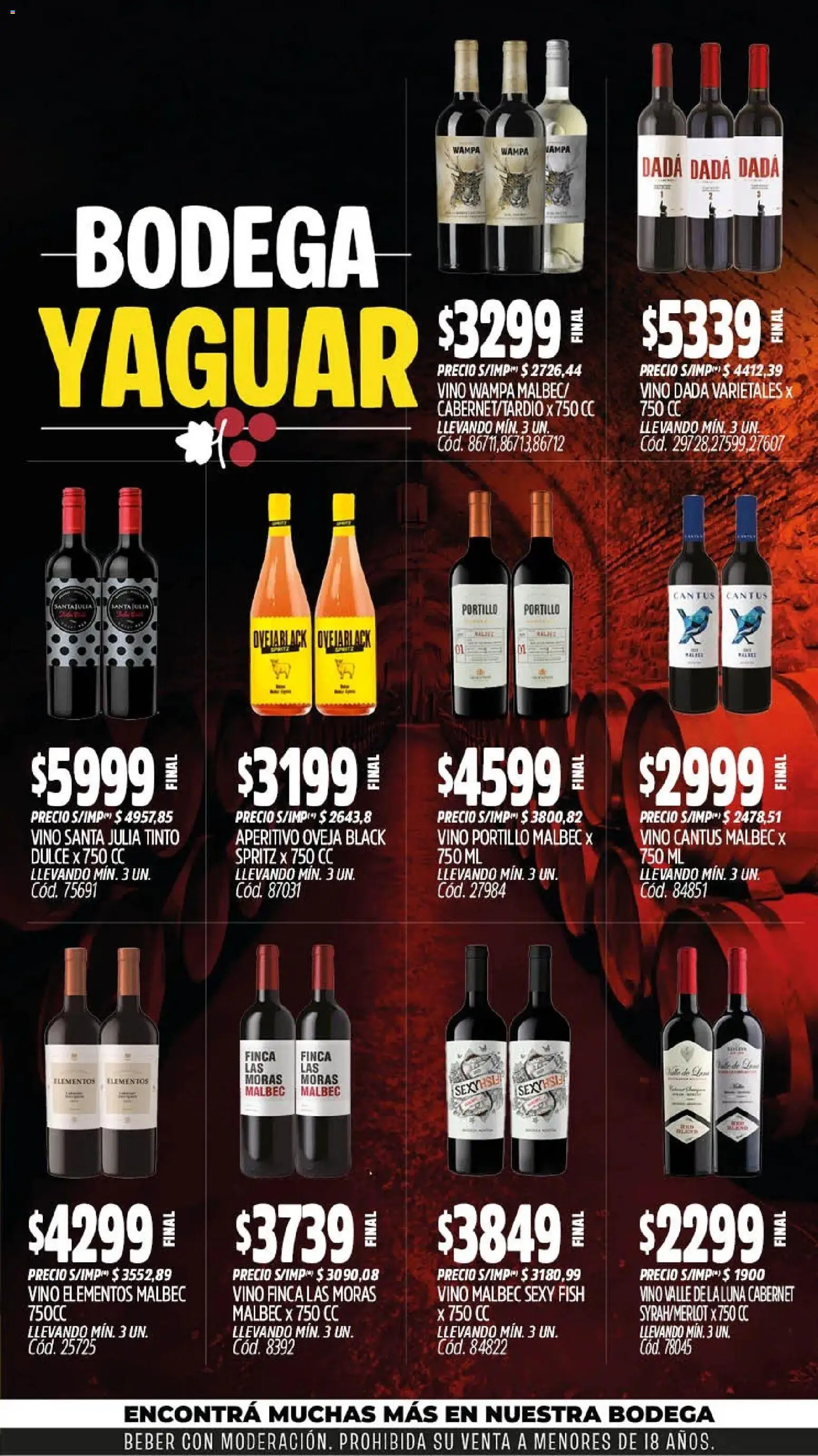 Vista previa del folleto de la tienda Yaguar válido desde el 03/08/2026 
