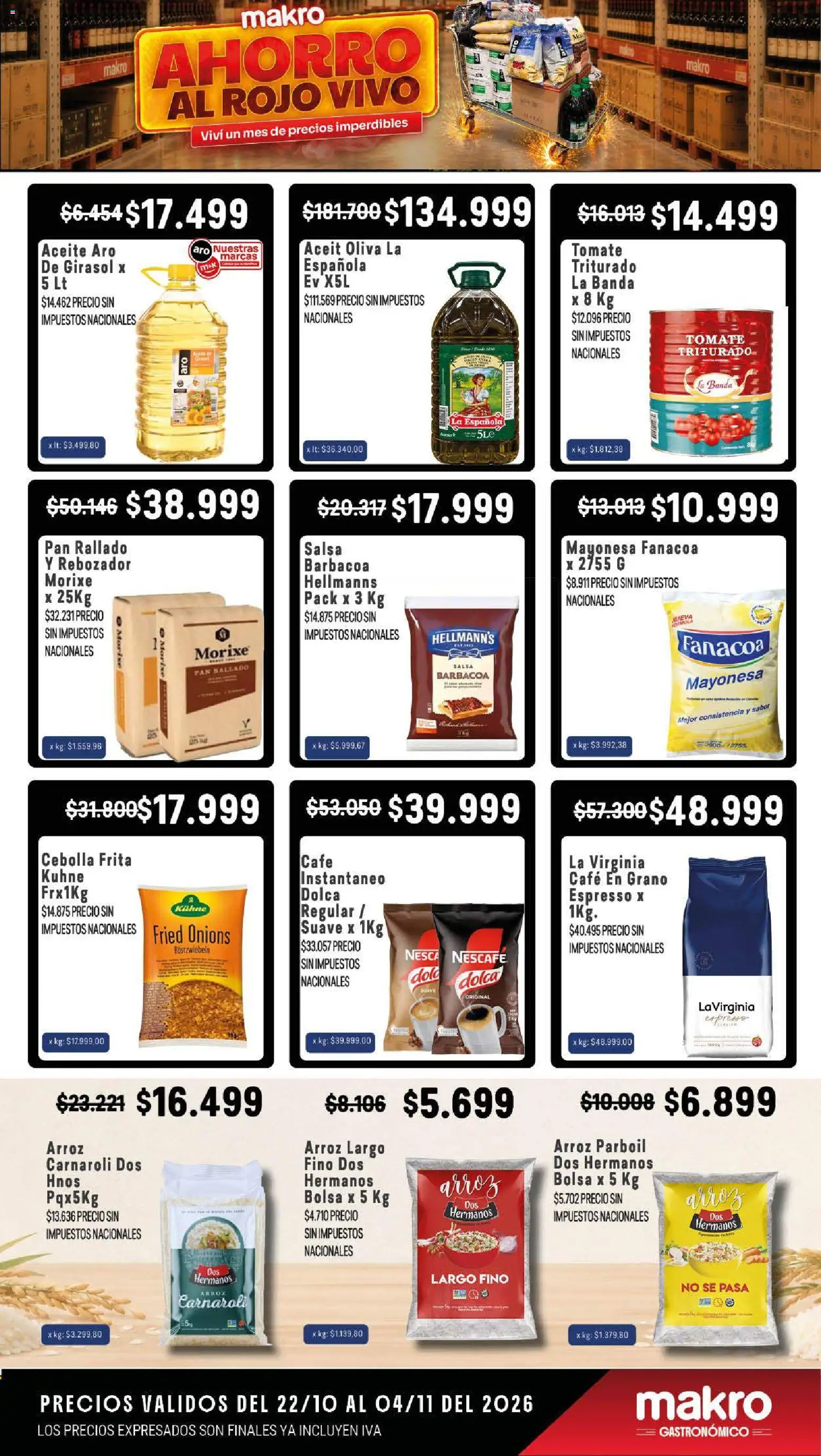 Vista previa del folleto de la tienda Makro válido desde el 22/10/2026 