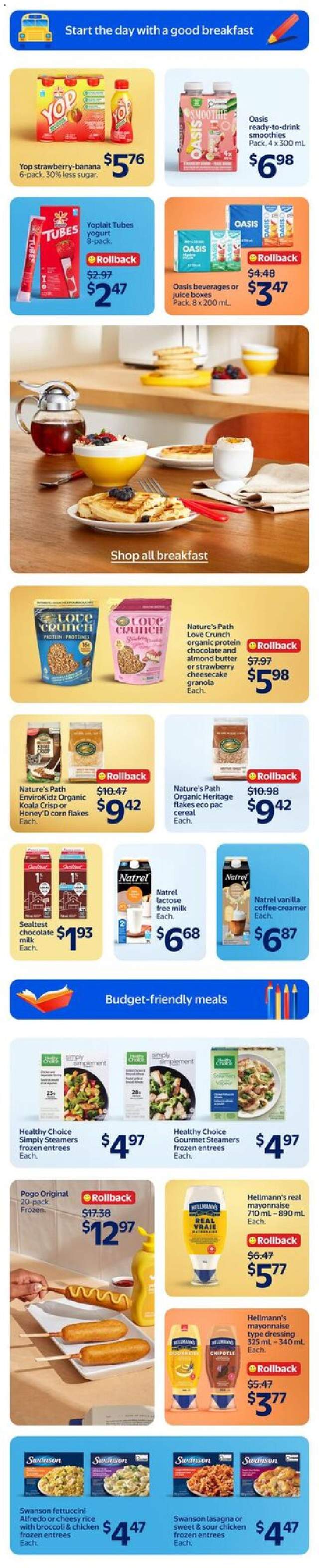 New Walmart flyer from Aug 06