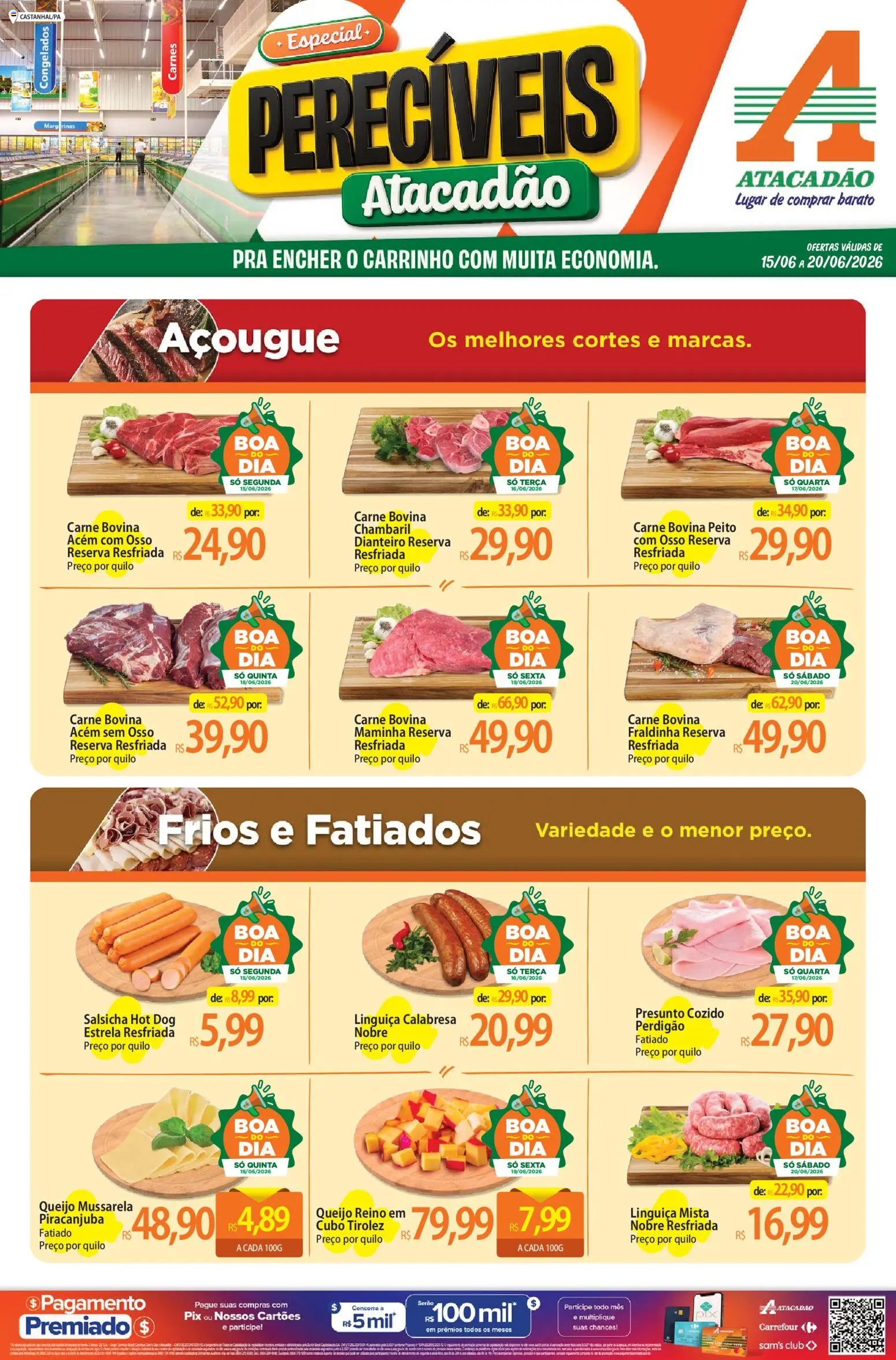 Pré-Visualização do folheto "Atacadão ofertas - PA" da loja Atacadão válido a partir de 15/06/2026