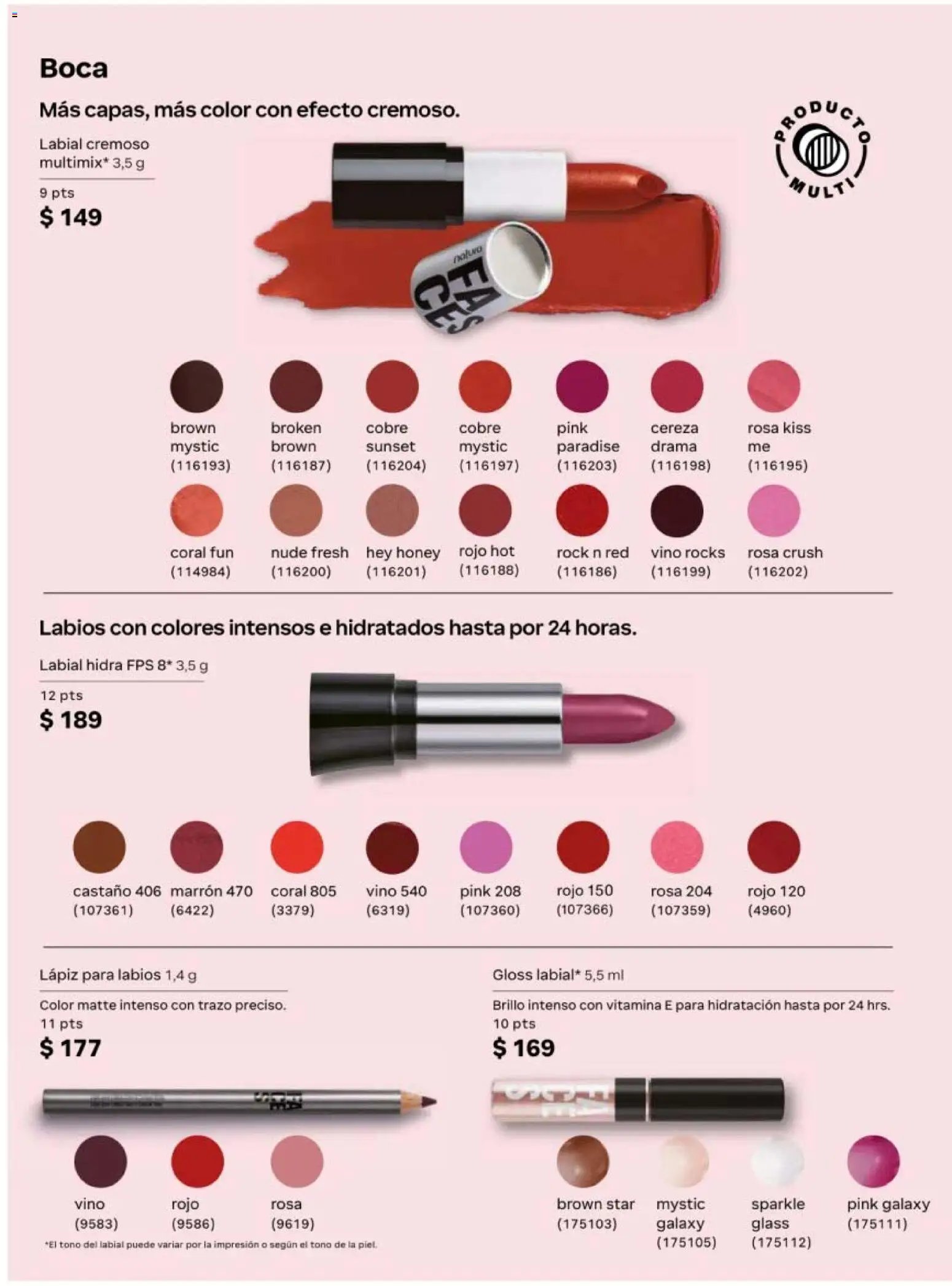 Vista previa las ofertas de la tienda Natura - Natura campaña 6 2026 desde el 02/04/2026 - Vino, Brillo