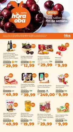 Pré-Visualização do folheto "Oba Hortifruti - Ofertas da semana" da loja Oba Hortifruti válido a partir de 31/07/2026