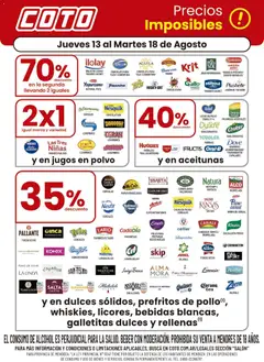 Vista previa del folleto de la tienda Coto válido desde el 13/08/2026 