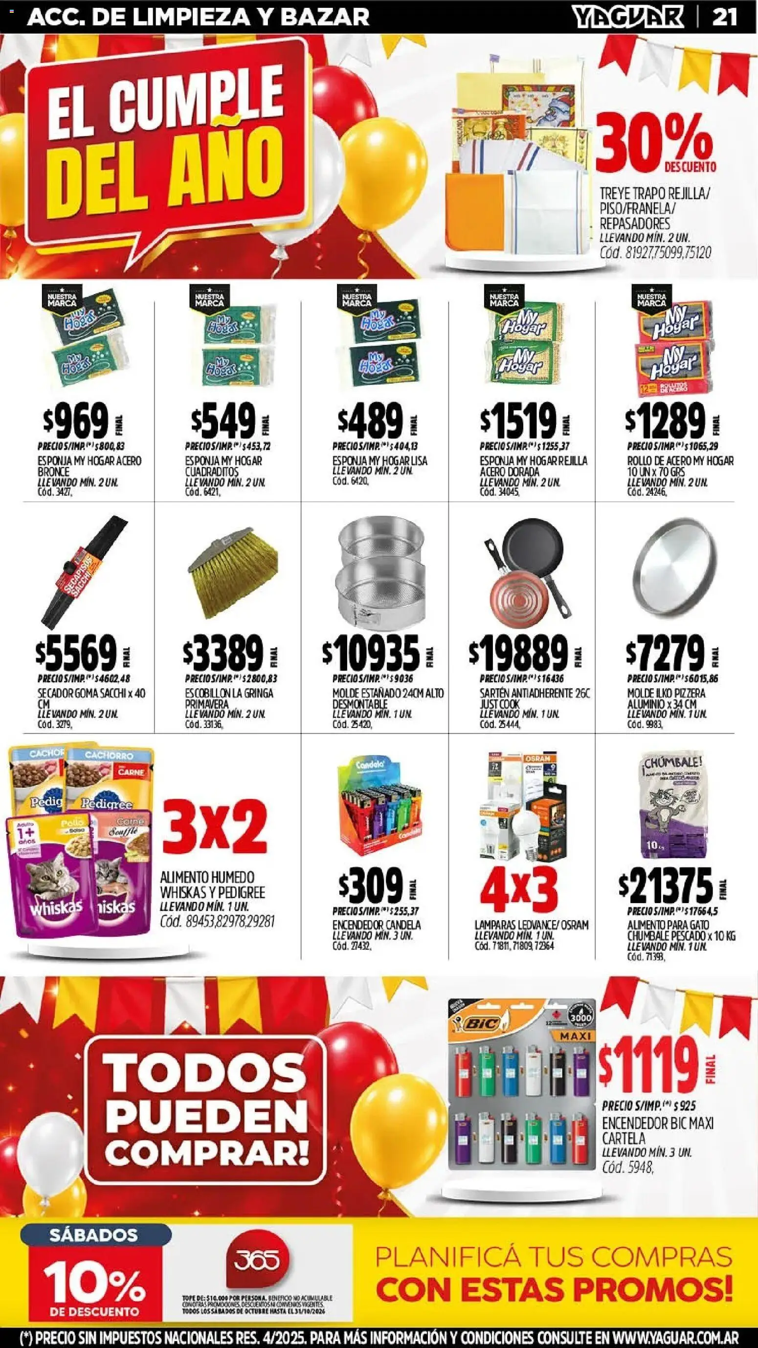 Vista previa del folleto de la tienda Yaguar válido desde el 12/10/2026 