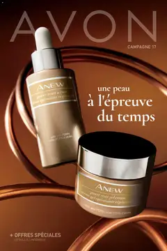 Un aperçu du dépliant Avon Brochure Campagne du magasin Avon est valide à partir 13 août 2026