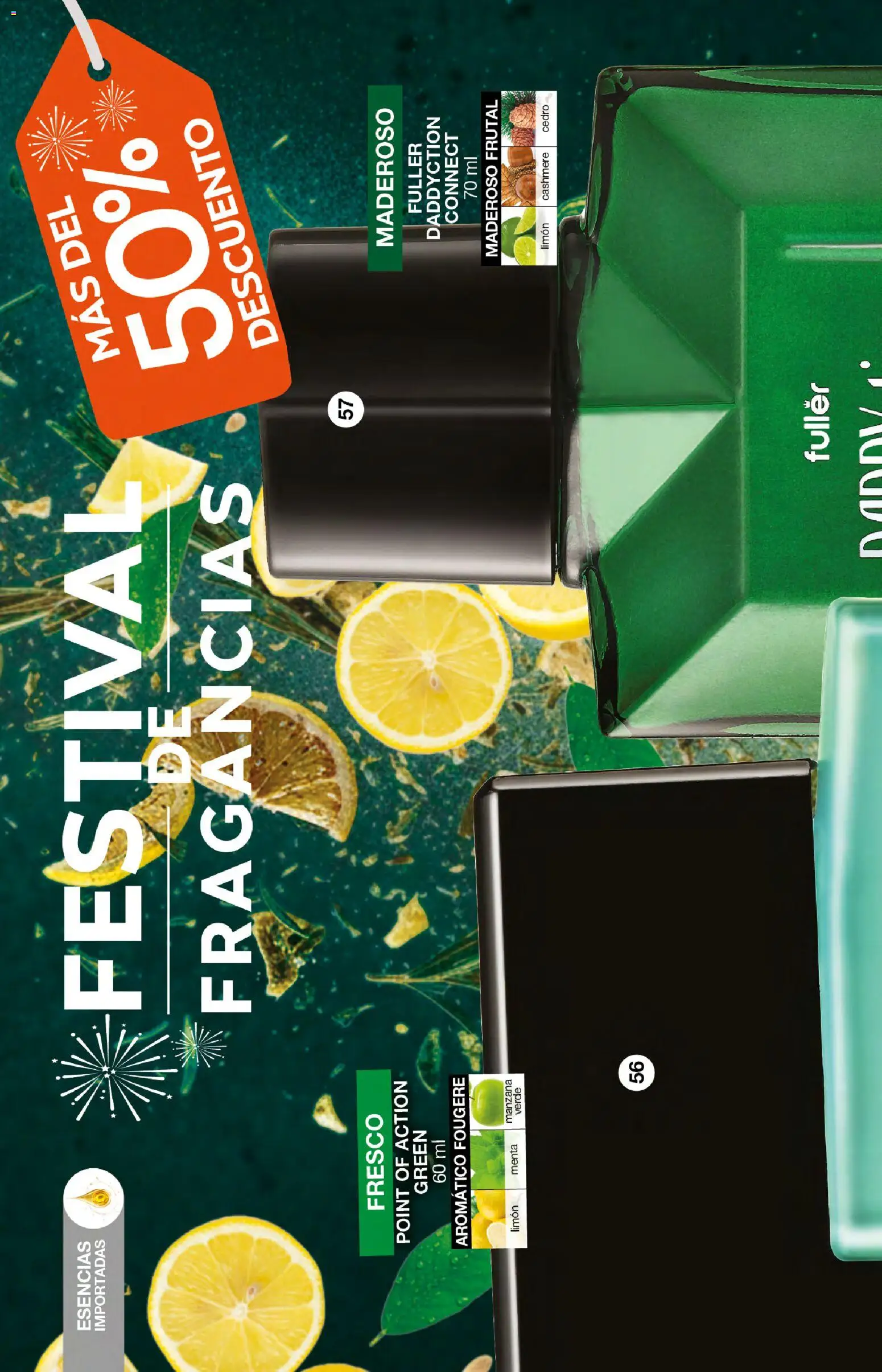 Vista previa las ofertas de la tienda Fuller - Campaña 23 2026 desde el 18/02/2026 - Manzana, Limón, Esencias