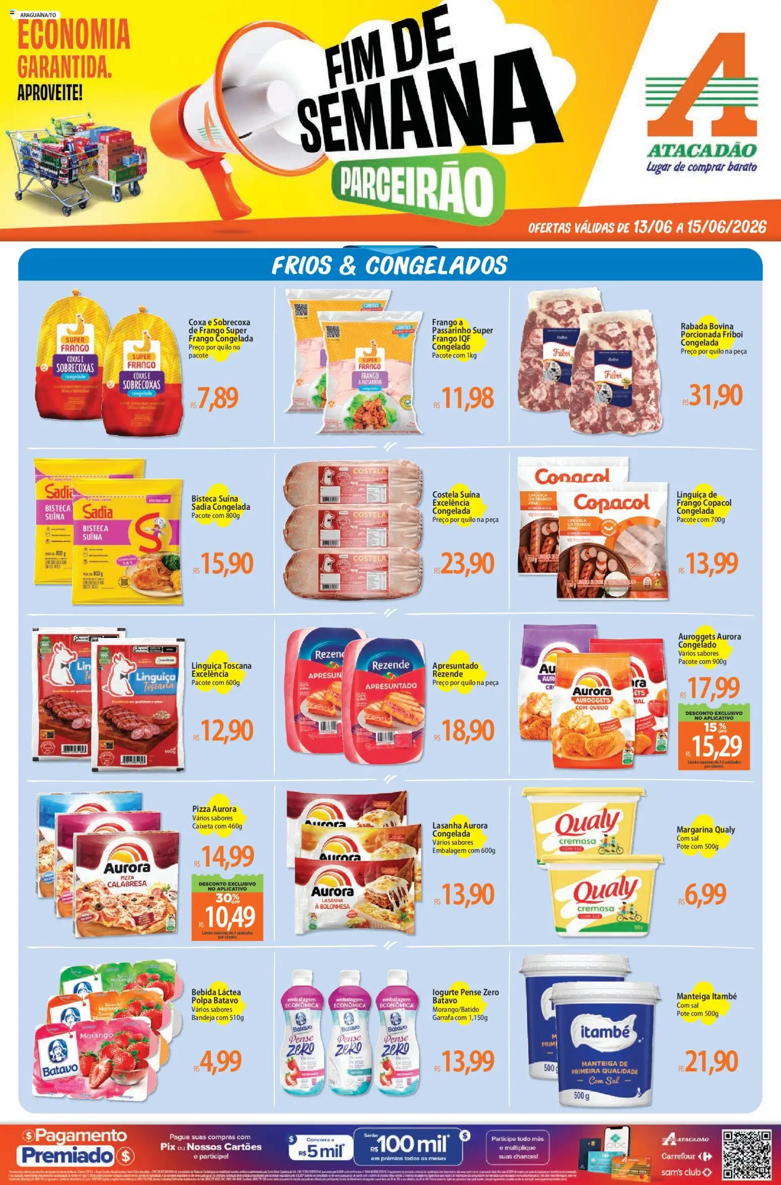 Pré-Visualização do folheto "Atacadão ofertas - TO" da loja Atacadão válido a partir de 13/06/2026
