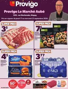 Preview of leaflet Provigo weekly flyer / circulaire from shop Provigo is valid from Sep 17, 2026