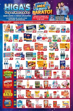 Pré-Visualização do folheto "Higa's Supermercado - Ofertas da semana" da loja Higa's Supermercado válido a partir de 26/08/2026