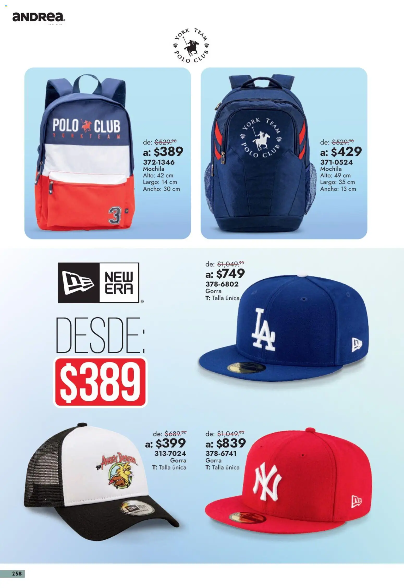 Vista previa las ofertas de la tienda Andrea - Andrea catálogo Outlet desde el 13/09/2026 
