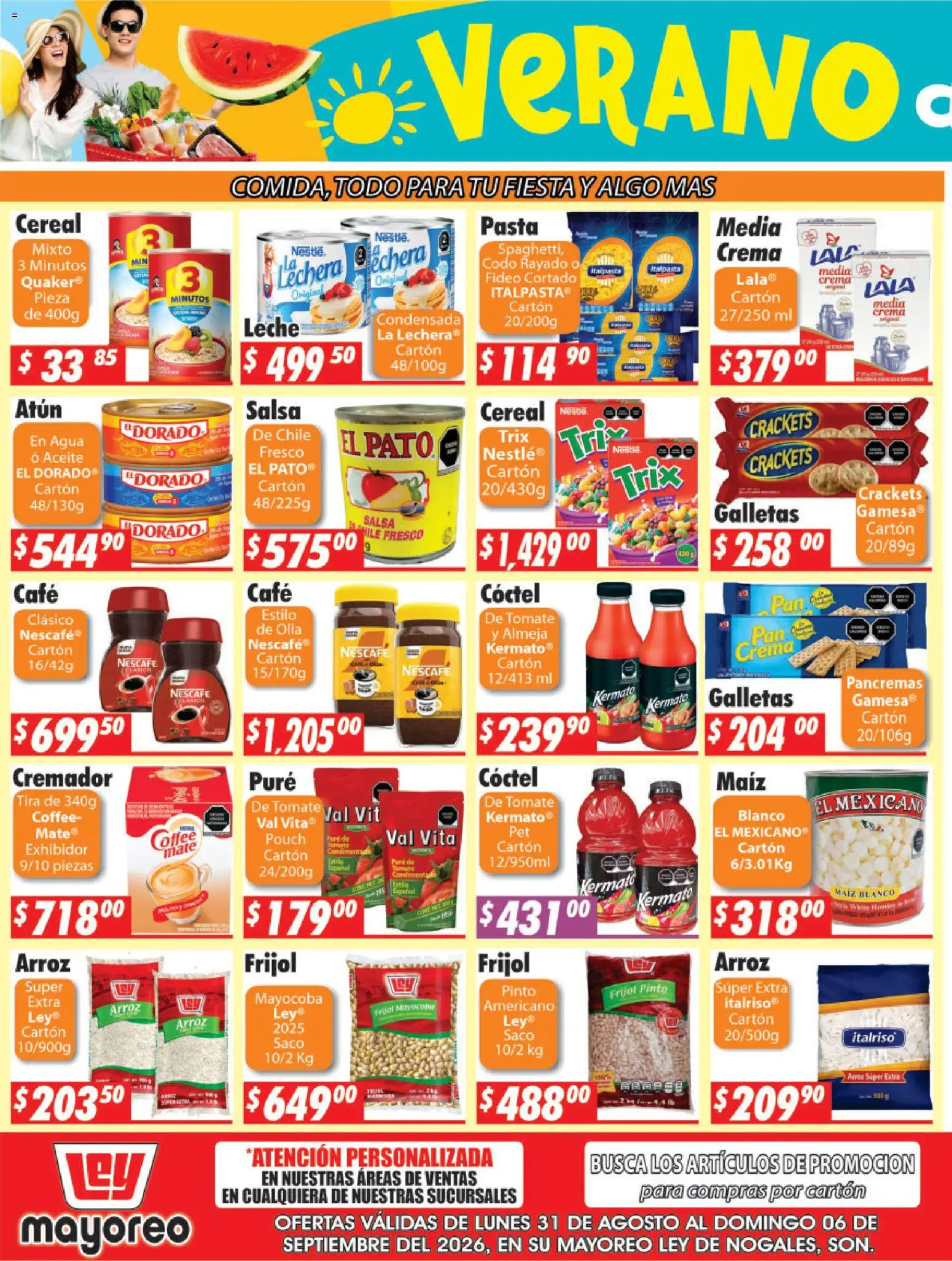 Vista previa las ofertas de la tienda Casa Ley - Casa Ley folleto Nogales desde el 31/08/2026 