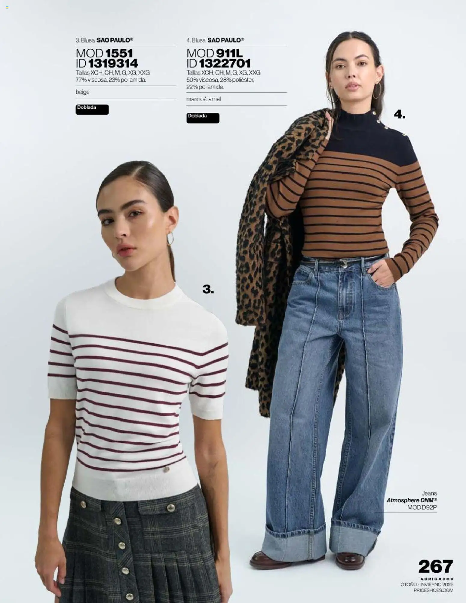 Vista previa las ofertas de la tienda Price Shoes - Price Shoes catálogo Abrigador desde el 16/09/2026 - Blusa