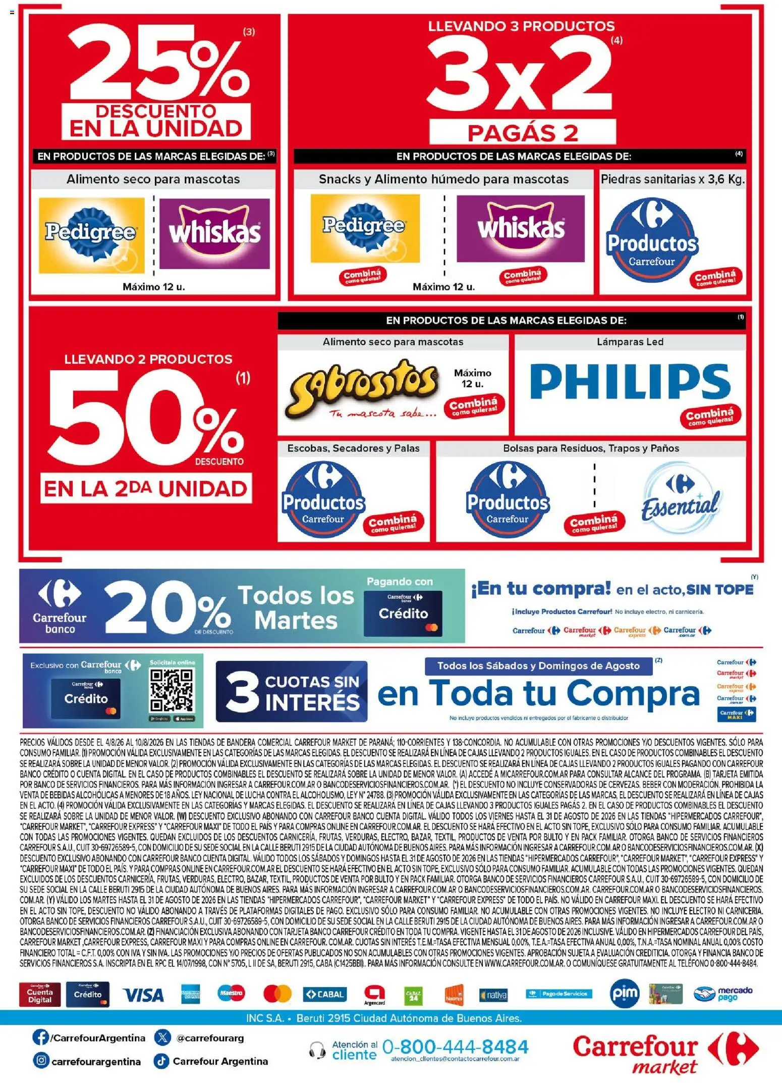 Vista previa del folleto de la tienda Carrefour Market válido desde el 04/08/2026 