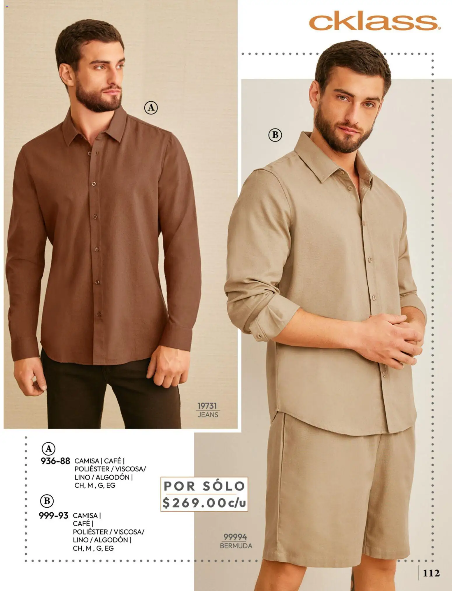 Vista previa las ofertas de la tienda Cklass - Cklass catálogo Ropa caballero desde el 08/07/2026 