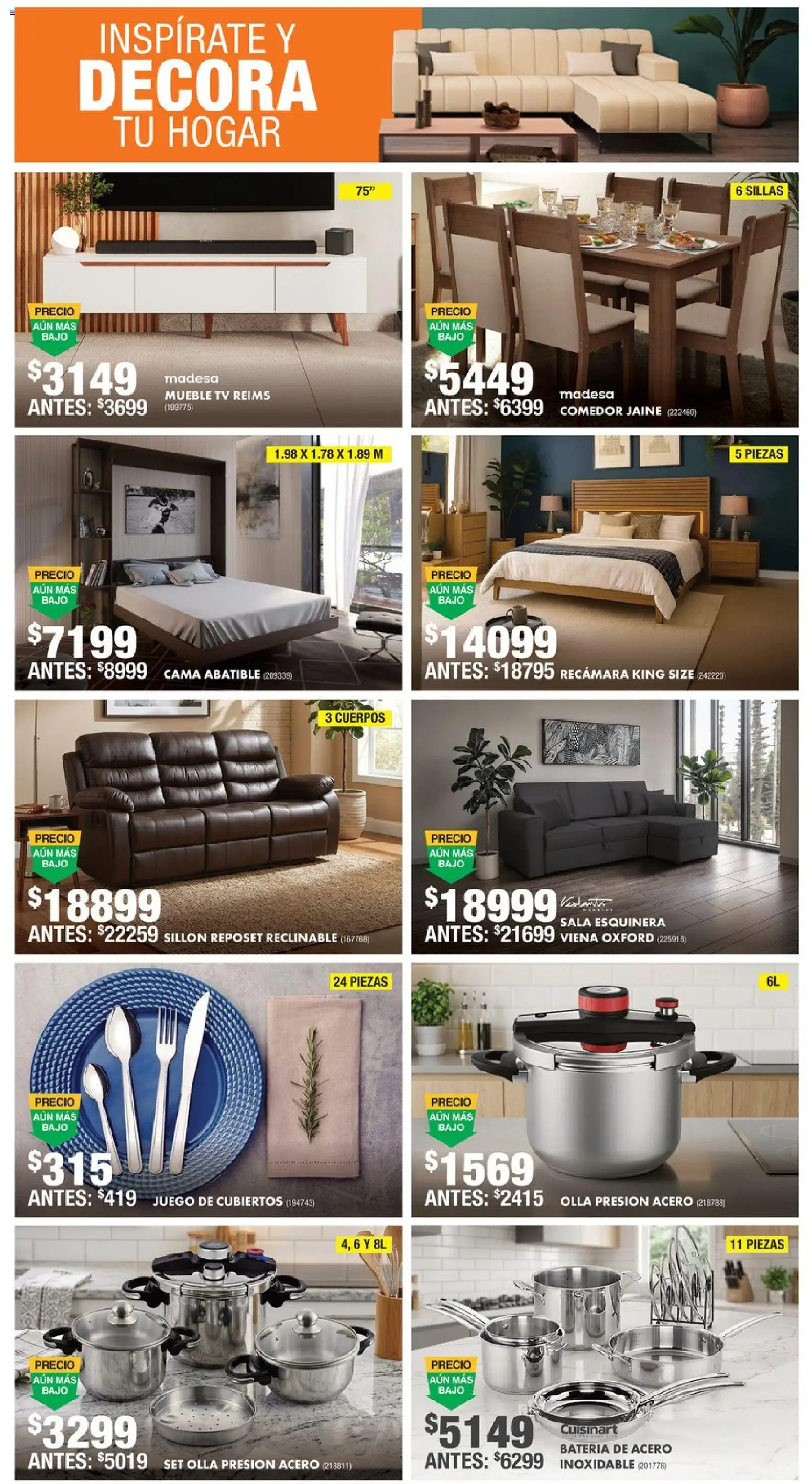Vista previa las ofertas de la tienda Home Depot - Home Depot catálogo desde el 10/08/2026 