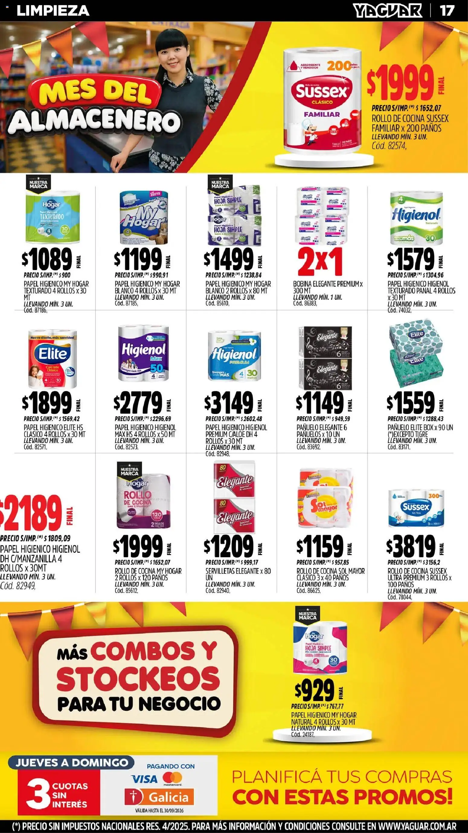 Vista previa del folleto de la tienda Yaguar válido desde el 31/08/2026 