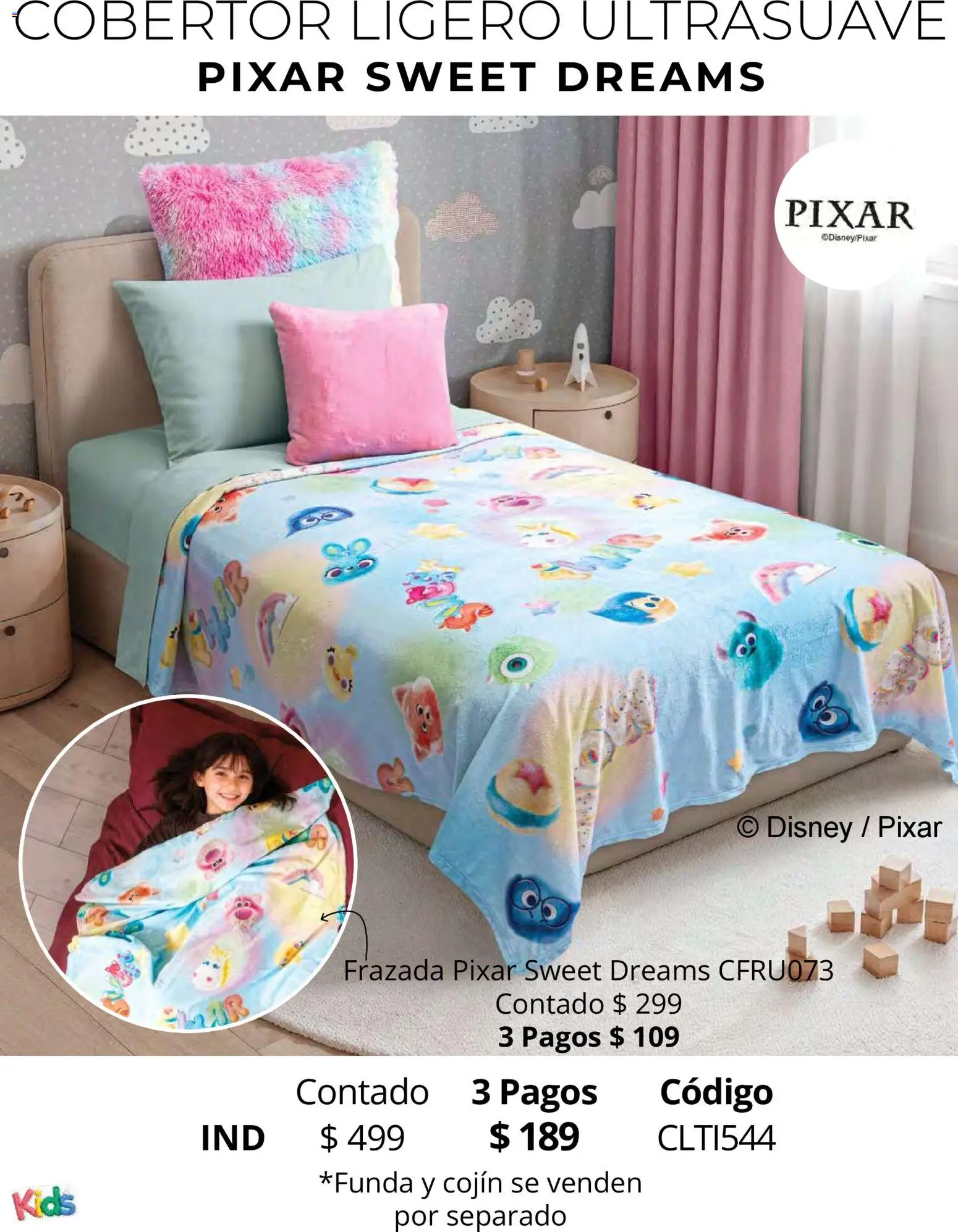 Vista previa las ofertas de la tienda Colchas Concord - Colchas Concord catálogo Kids desde el 01/05/2026 - Cobertor