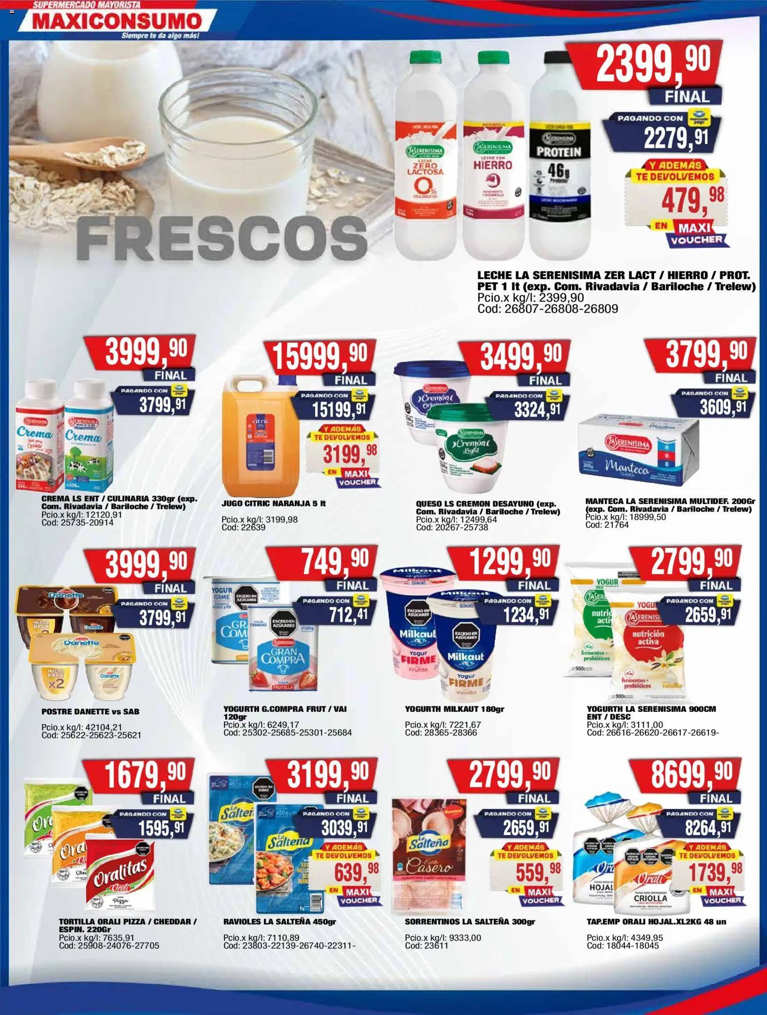 Vista previa del folleto de la tienda Maxiconsumo válido desde el 14/09/2026 