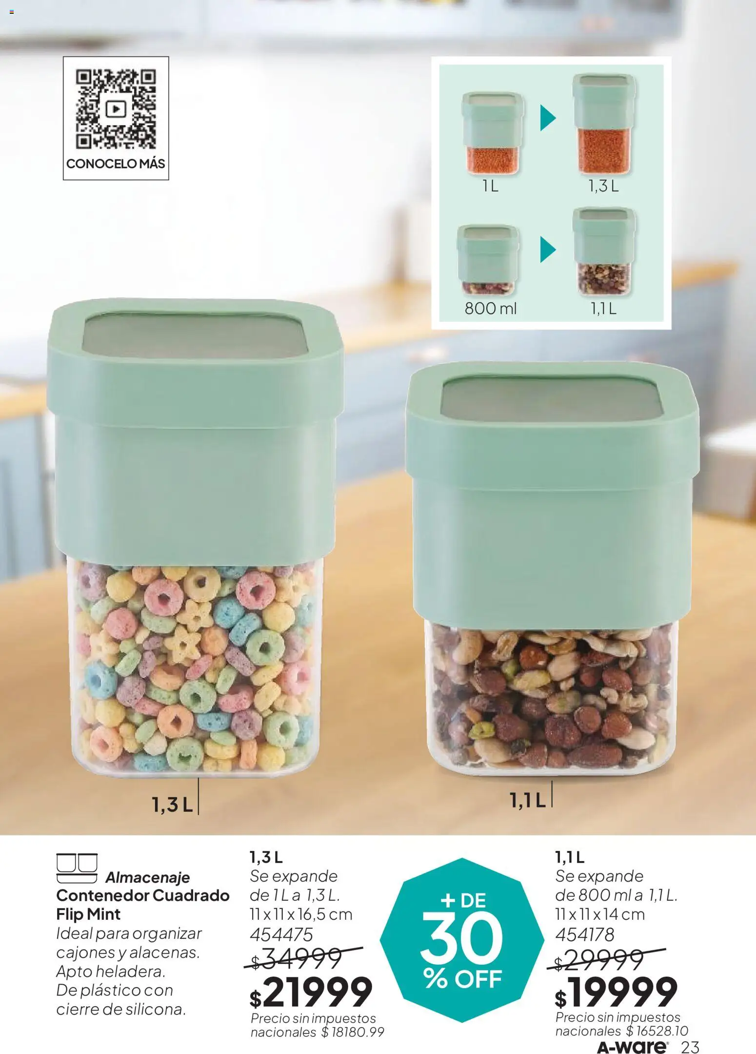 Vista previa del folleto de la tienda Tupperware válido desde el 30/10/2026 