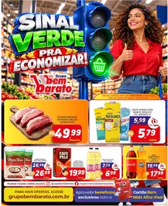 Pré-Visualização do folheto "Supermercado Bem Barato - Ofertas da semana" da loja Supermercado Bem Barato válido a partir de 27/10/2026