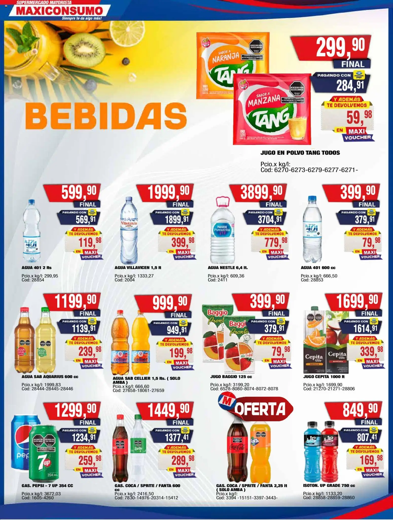 Vista previa del folleto de la tienda Maxiconsumo válido desde el 26/10/2026 