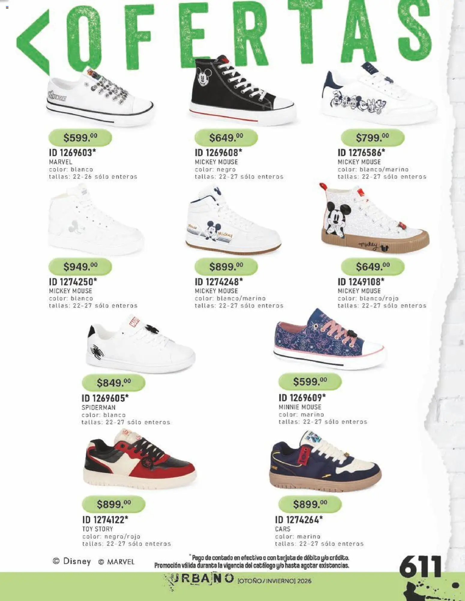 Vista previa las ofertas de la tienda Price Shoes - Price Shoes catálogo Urbano desde el 31/07/2026 