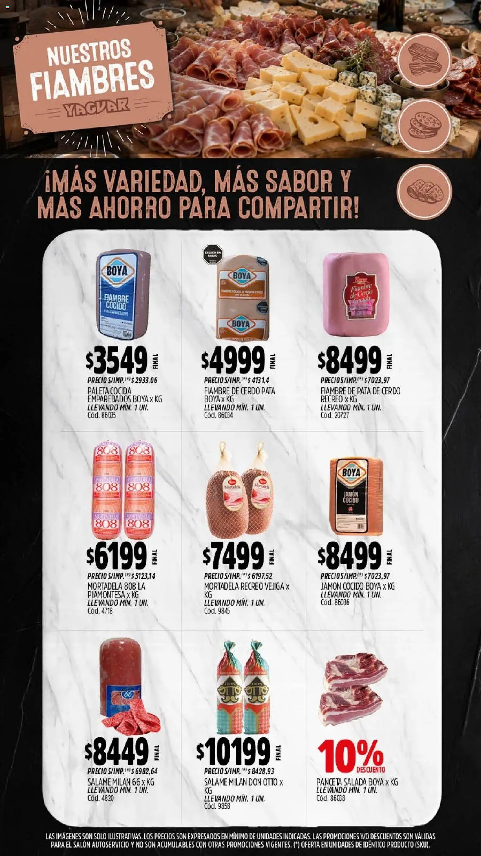 Vista previa del folleto de la tienda Yaguar válido desde el 03/08/2026 