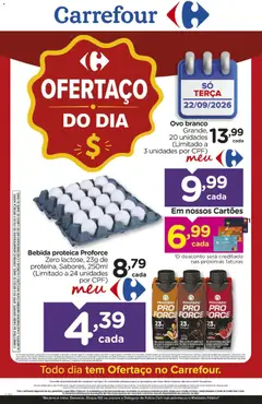Pré-Visualização do folheto "Carrefour ofertas do Dia" da loja Carrefour válido a partir de 22/09/2026