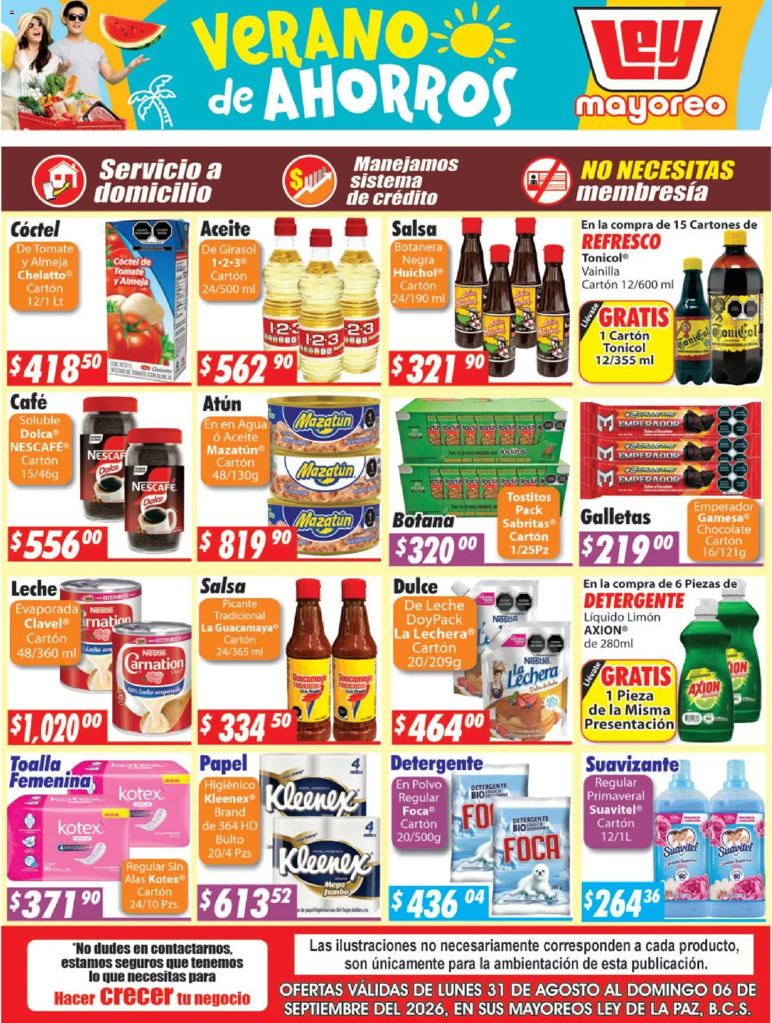 Vista previa las ofertas de la tienda Casa Ley - Casa Ley folleto La Paz desde el 31/08/2026 