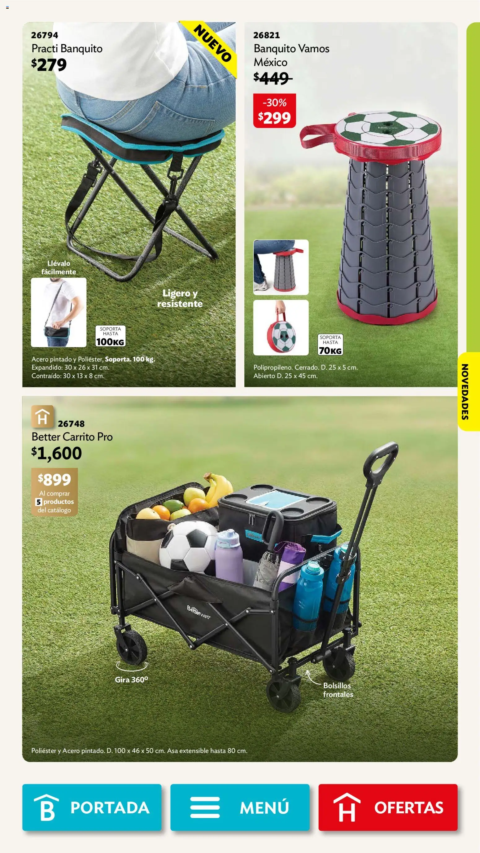 Vista previa las ofertas de la tienda Betterware - Betterware campaña 10 2026 desde el 28/09/2026 - Banquito