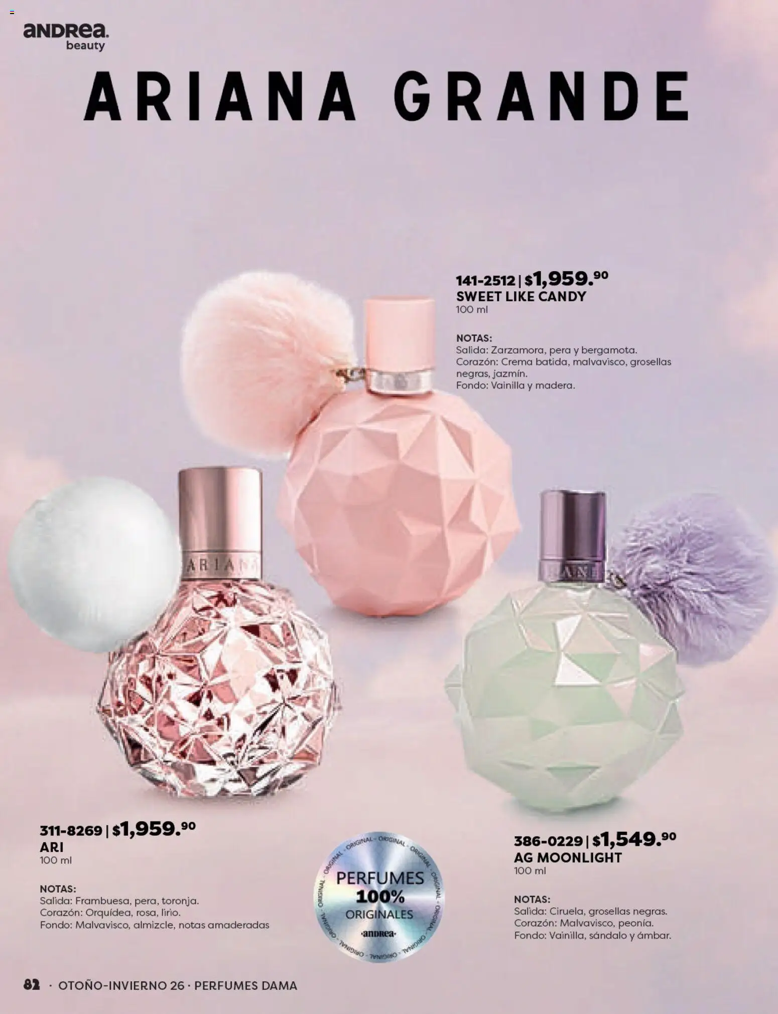 Vista previa las ofertas de la tienda Andrea - Andrea catálogo Beauty desde el 23/08/2026 