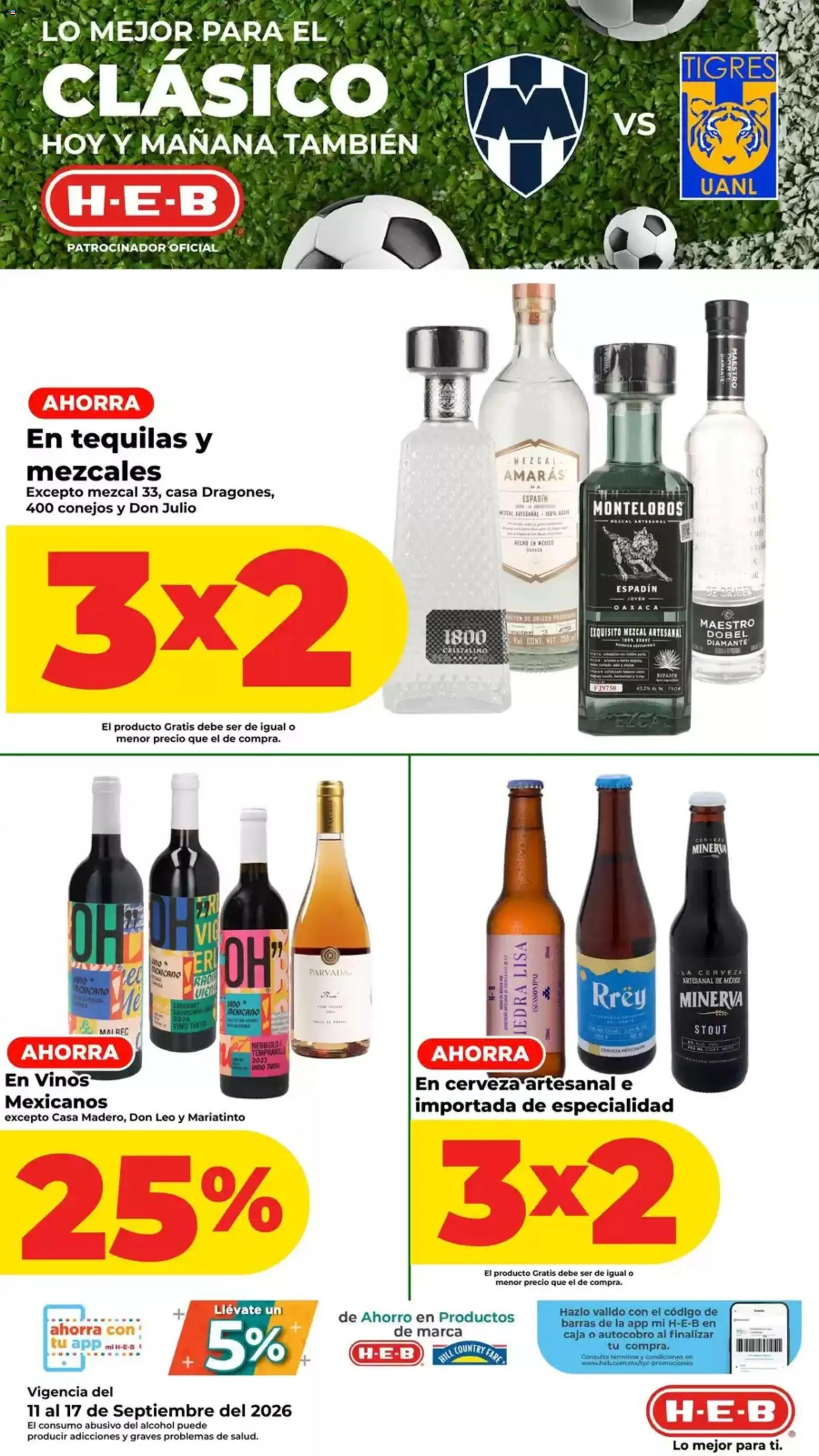 Vista previa las ofertas de la tienda H-E-B - H-E-B folleto desde el 11/09/2026 