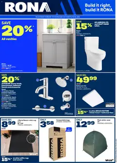 Preview of leaflet Rona weekly flyer from shop Rona is valid from Oct 15, 2026