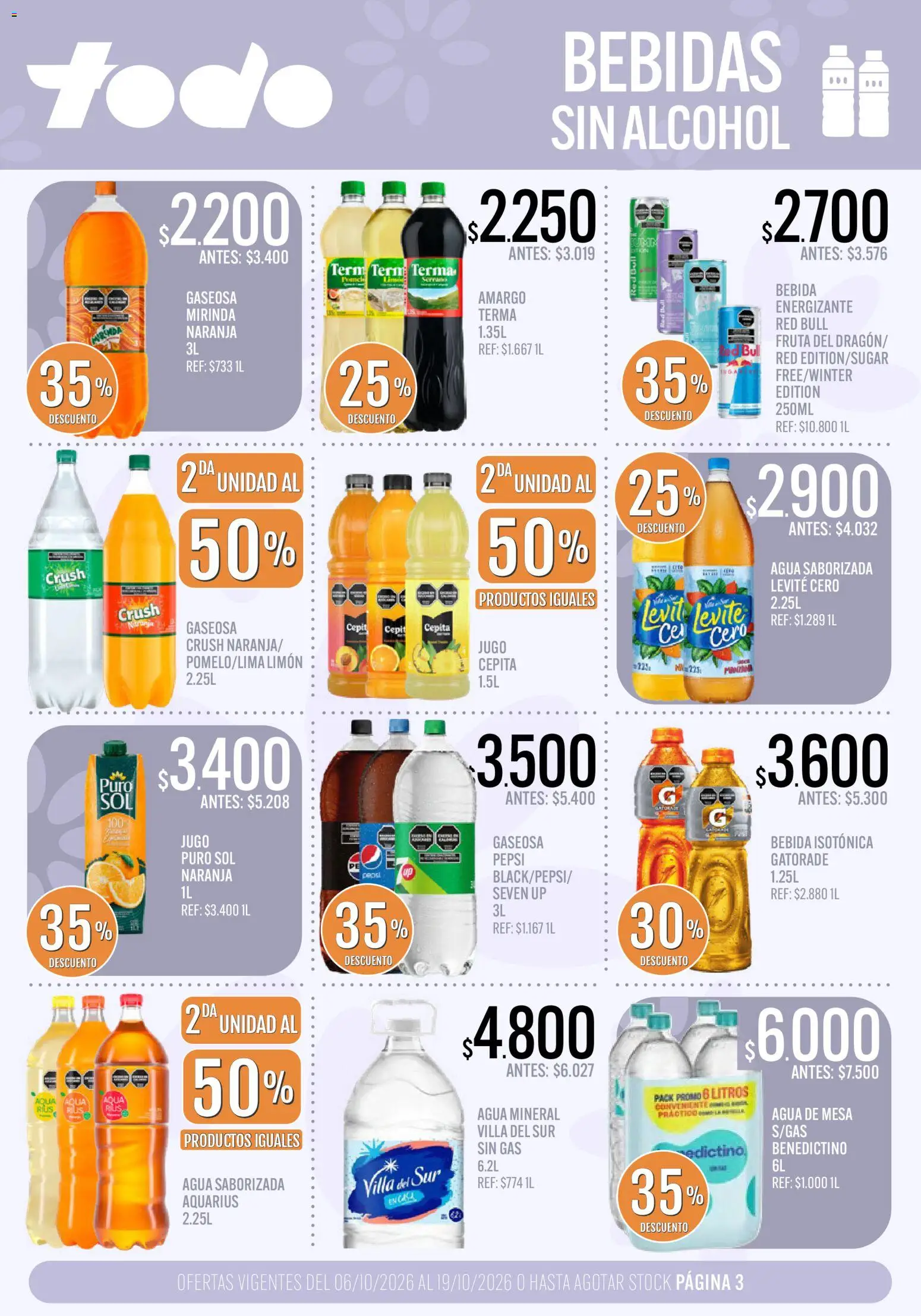 Vista previa del folleto de la tienda Supermercados TODO válido desde el 06/10/2026 