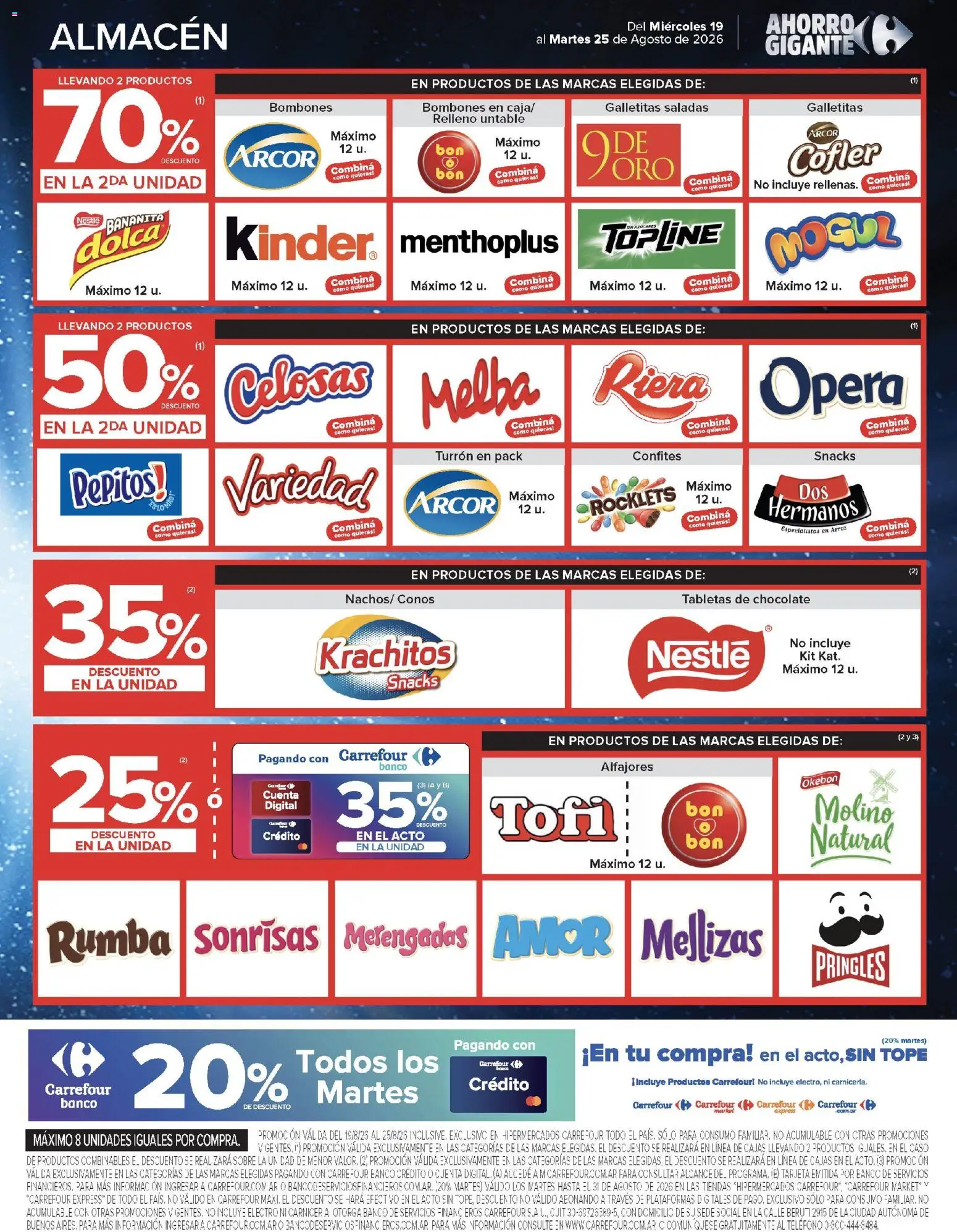 Vista previa del folleto de la tienda Carrefour válido desde el 19/08/2026 