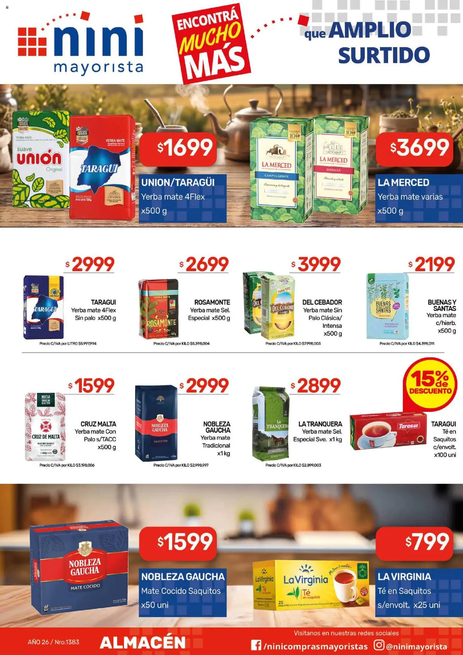 Vista previa del folleto de la tienda NINI Mayorista válido desde el 26/10/2026 