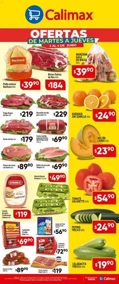 Vista previa las ofertas de la tienda Calimax - Calimax folleto desde el 02/06/2026 