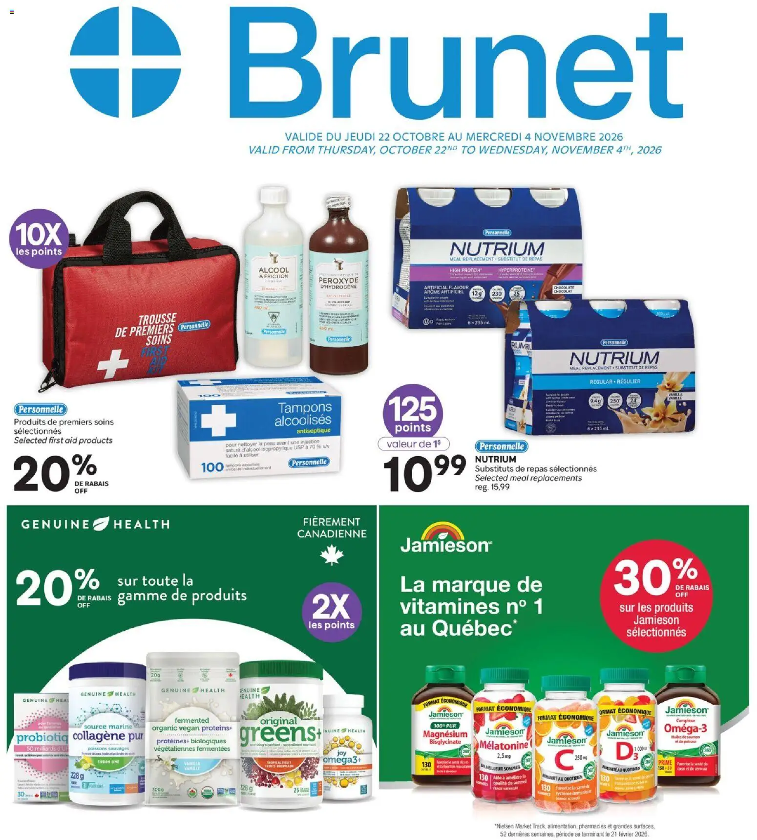 Preview of leaflet Brunet - OTC Booklet from shop Brunet is valid from Oct 22, 2026