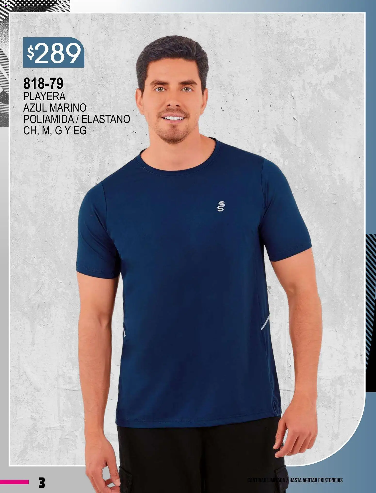 Vista previa las ofertas de la tienda Cklass - Catálogo Especial Supersport Caballero desde el 08/01/2026 - Playera