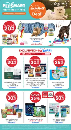 Preview of leaflet Petsmart weekly flyer / circulaire from shop Petsmart is valid from Aug 03, 2026