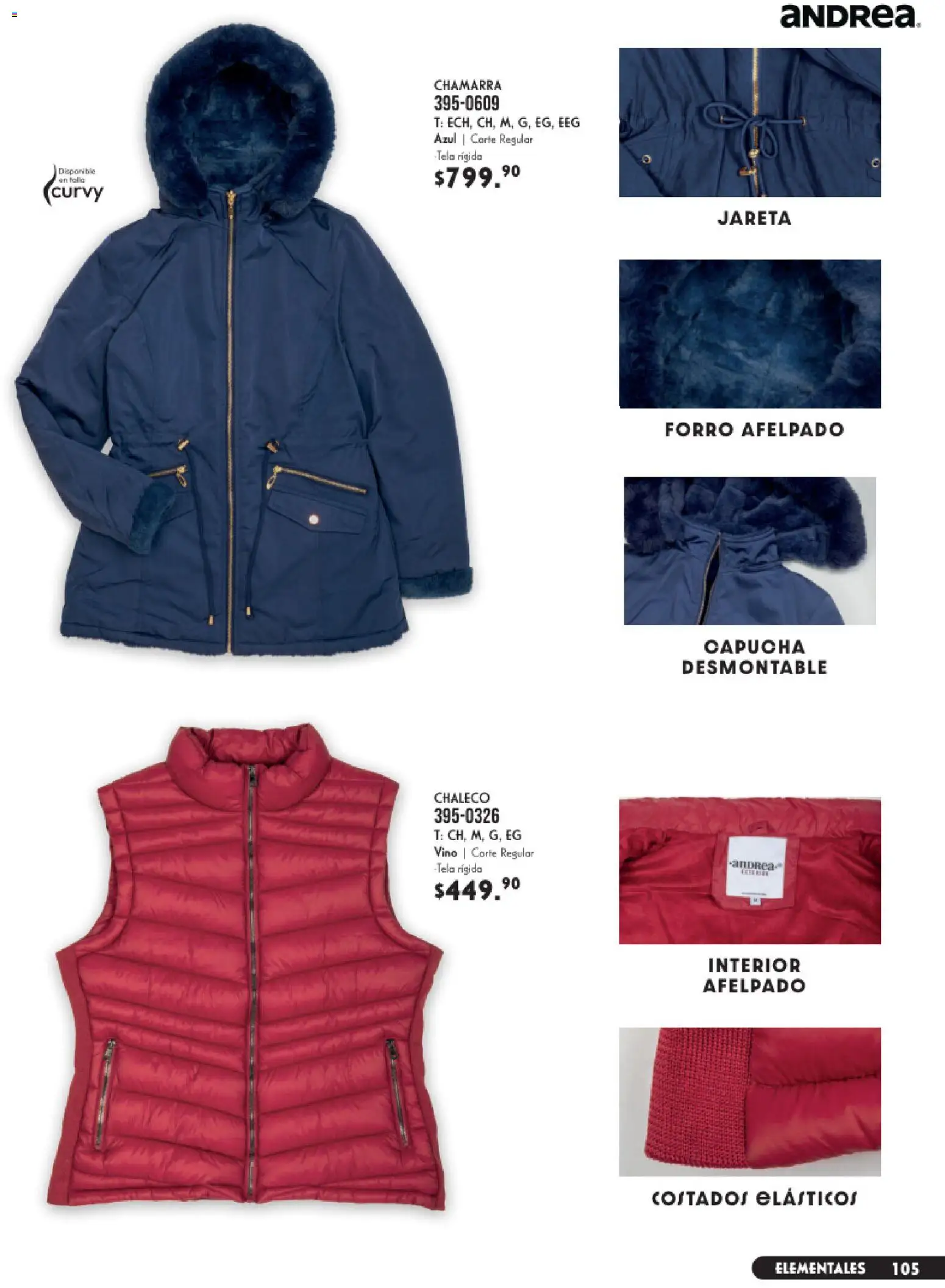Vista previa las ofertas de la tienda Andrea - Andrea catálogo Vestir desde el 23/08/2026 