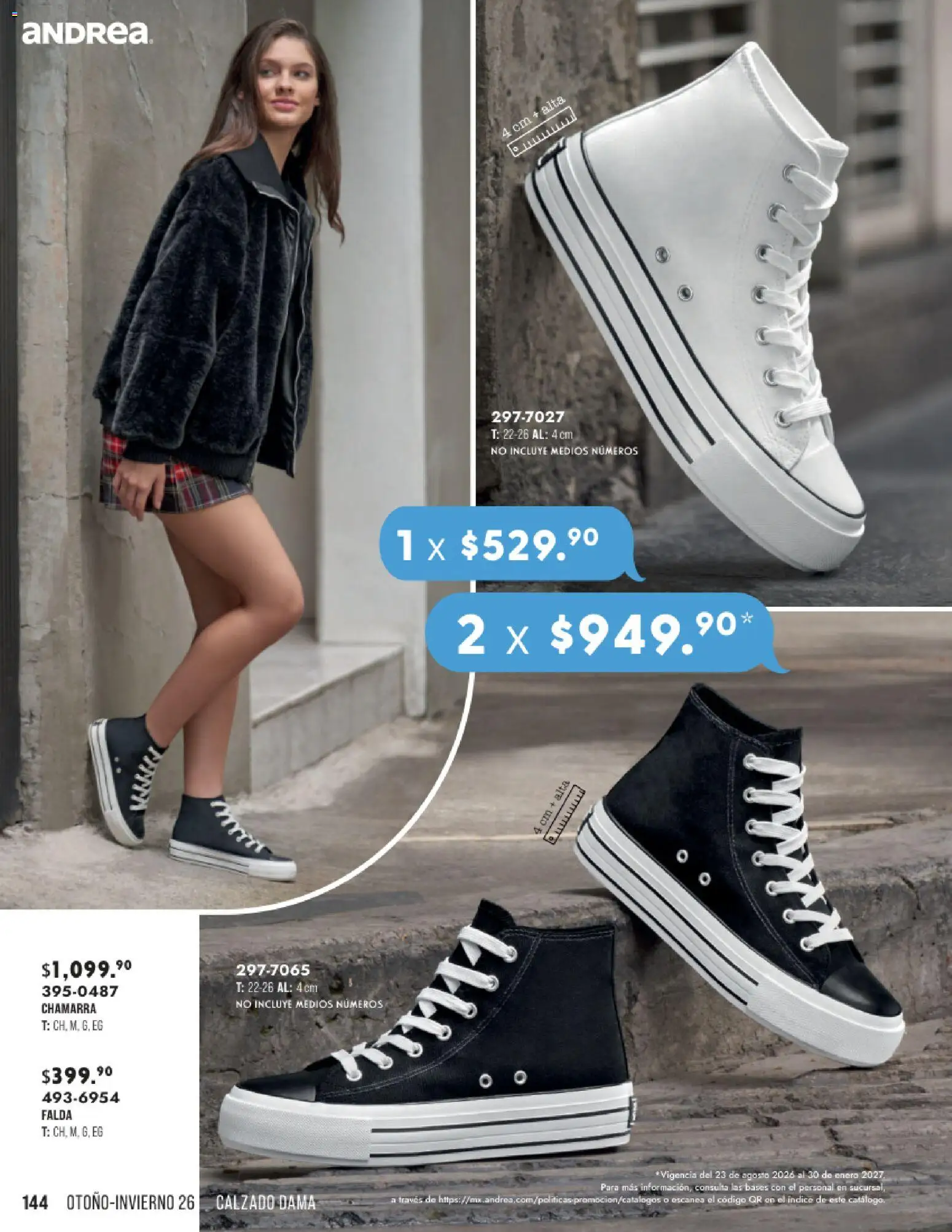 Vista previa las ofertas de la tienda Andrea - Andrea catálogo Otoño Invierno desde el 23/08/2026 