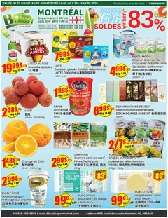 Preview of leaflet Btrust Supermarket weekly flyer / circulaire from shop Btrust Supermarket is valid from Jul 23, 2026