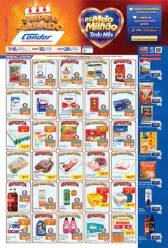 Pré-Visualização do folheto "Supermercados Condor ofertas Super Sabado" da loja Supermercados Condor válido a partir de 01/08/2026