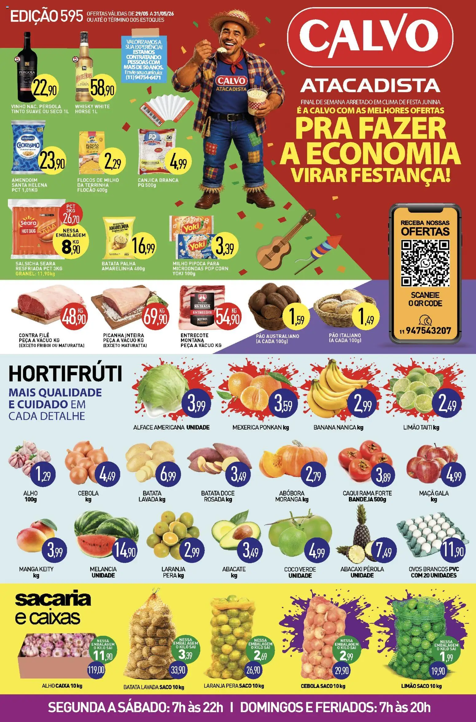 Pré-Visualização do folheto "Calvo Atacadista - Ofertas da semana" da loja Calvo Atacadista válido a partir de 29/05/2026
