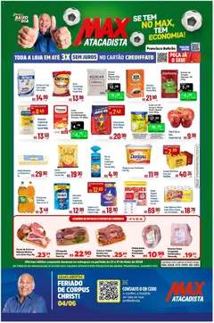 Pré-Visualização do folheto "Max Atacadista ofertas Semanal" da loja Max Atacadista válido a partir de 21/05/2026