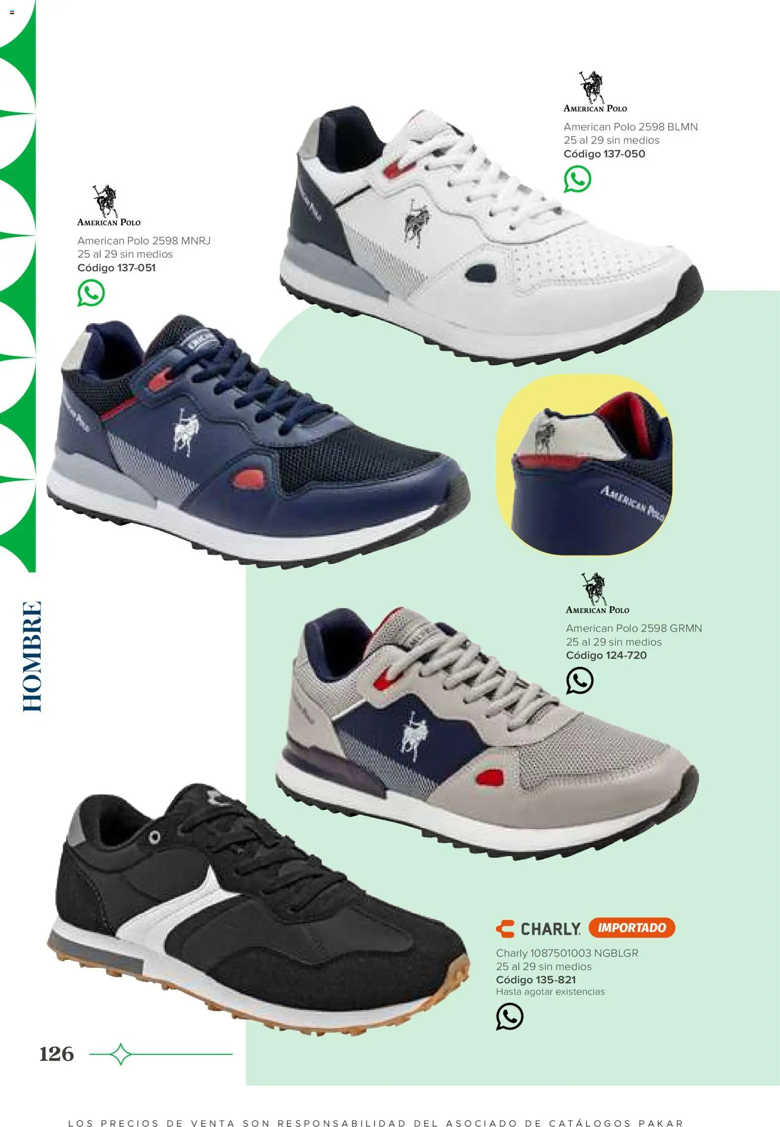 Vista previa las ofertas de la tienda SC Pakar - SC Pakar catálogo Hombre desde el 31/07/2026 