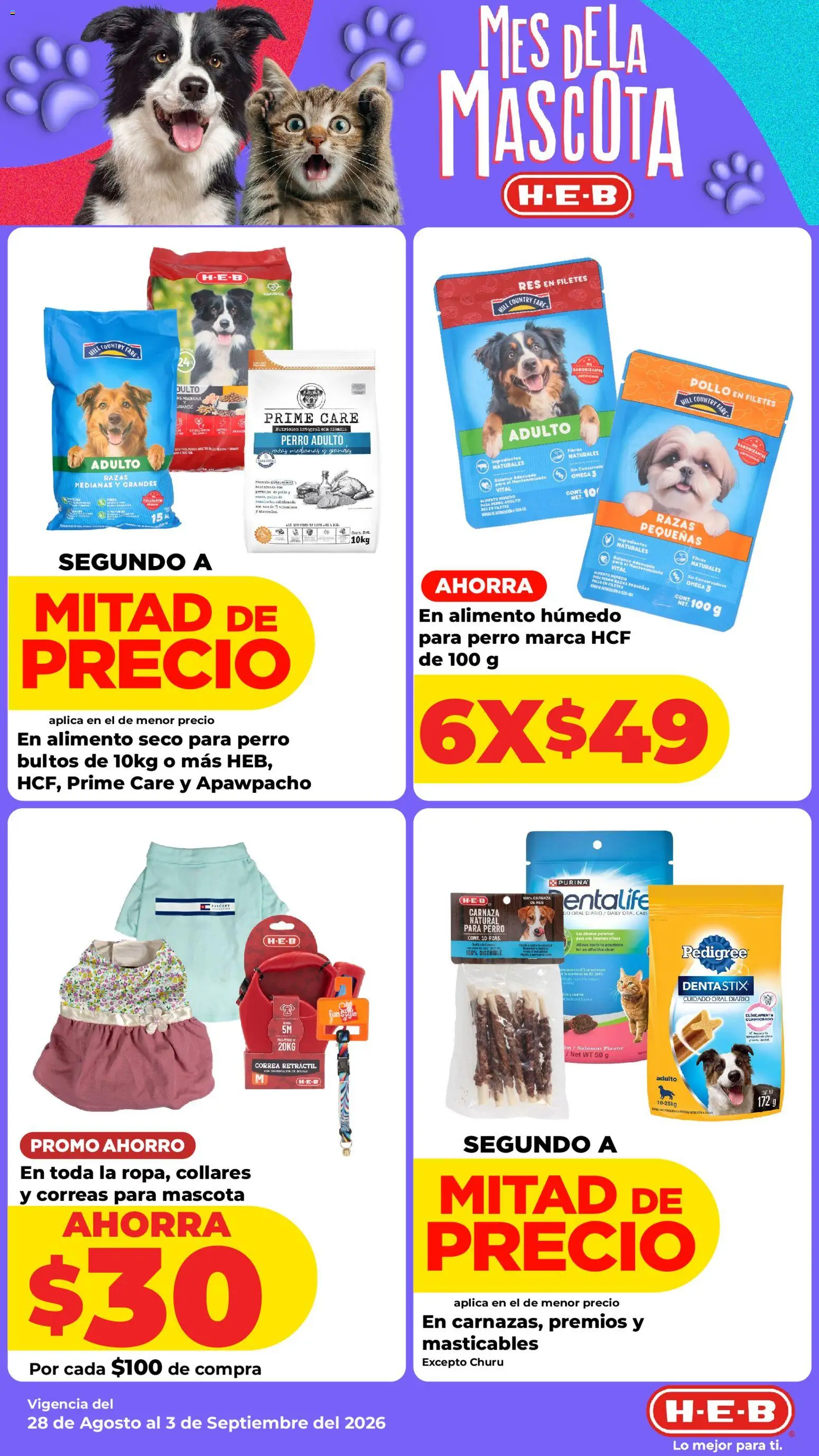 Vista previa las ofertas de la tienda H-E-B - H-E-B folleto desde el 28/08/2026 