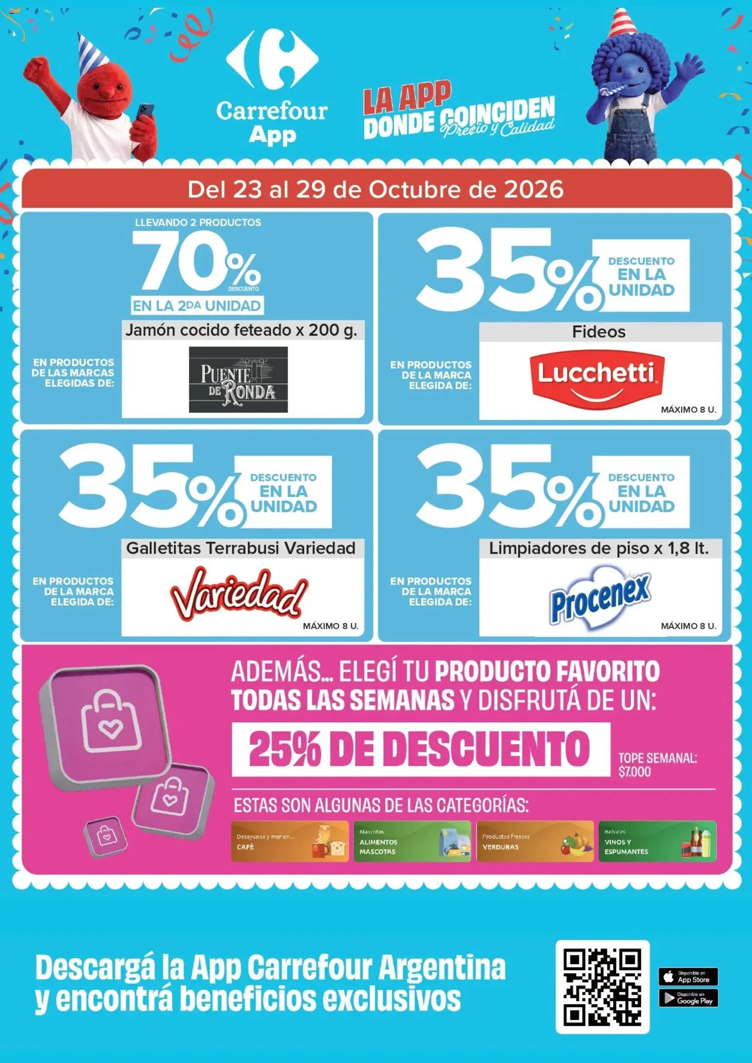 Vista previa del folleto de la tienda Carrefour Express válido desde el 23/10/2026 